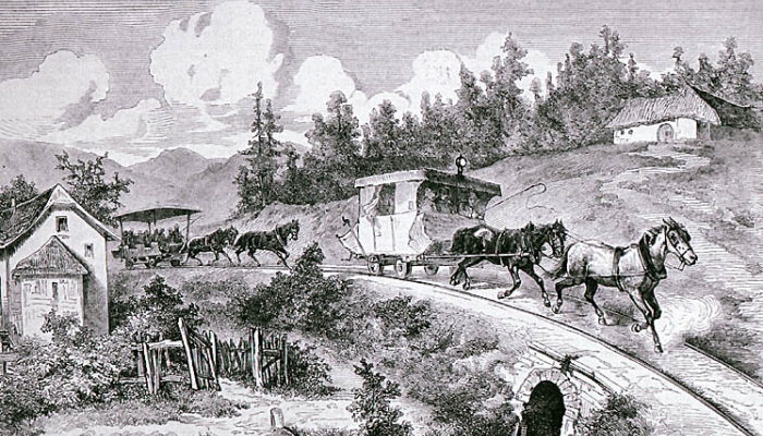 Austria's first railway