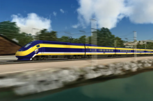 California High Speed Rail Authority bullet train